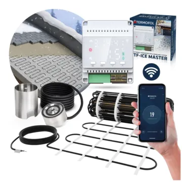Set der Heizmatte OHMAT mit dem Thermoregulator ICE MASTER 2M