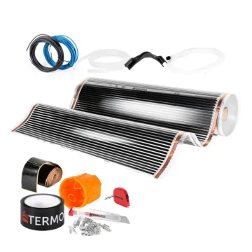 14m2 - Set Heizfolie mit einer Breite von 100cm und einer Leistung von 140W/m2 ohne Thermoregulator