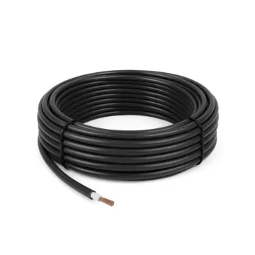 Double insulated installation cable TERMOFOL LGY 2.5 mm² – black
