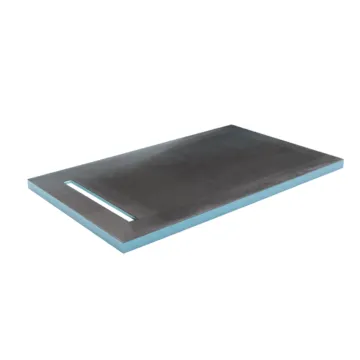 Walk-In shower tray 900x1600x30 linear drain TERMOFOL
