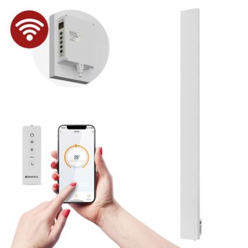 SWT-500 SLIM Stalowy Panel Grzewczy 500W z termoregulatorem i funkcją WIFI