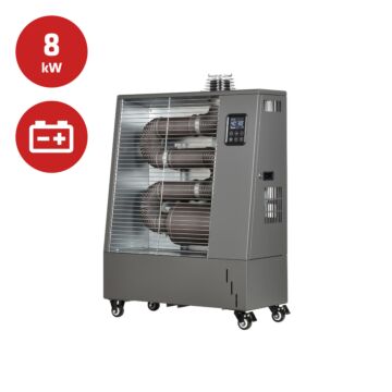 Chauffage à huile infrarouge avec batterie EMLO DC-08 2–8kW