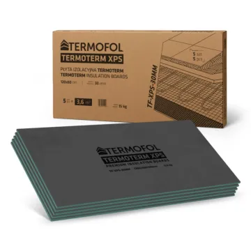 Thermal insulation board for Termoterm heating mats XPS 30mm (pack of 5 pcs)
