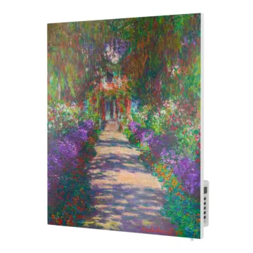 Metal Infrared Heater TF-SWT400 with Print Main Path through the Garden in Giverny