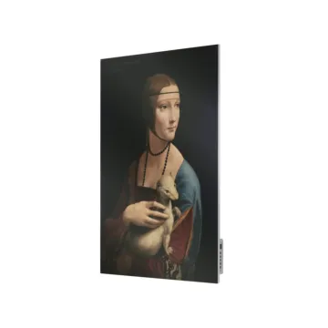 Metal Infrared Heater TF-SWT700 with Print Lady with an Ermine