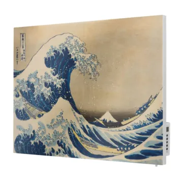 Metal Infrared Heater TF-SWT700 with The Great Wave off Kanagawa Print