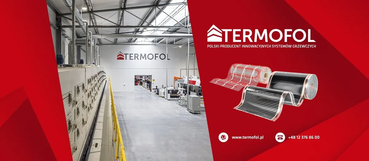 Polska firma w czołówce producentów folii grzewczej na świecie – wysokowydajna linia produkcyjna firmy TERMOFOL