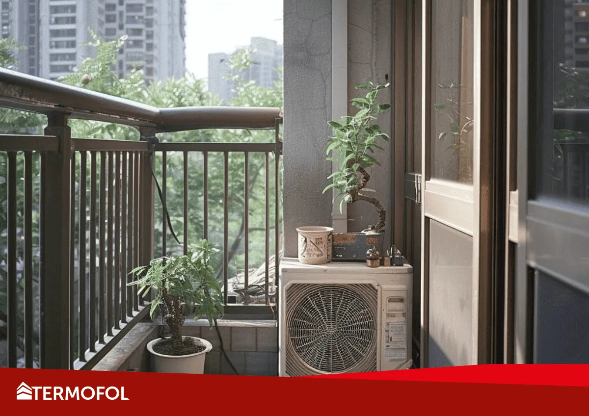 Klimaanlage auf dem Balkon – welche wählen? Tipps von TERMOFOL