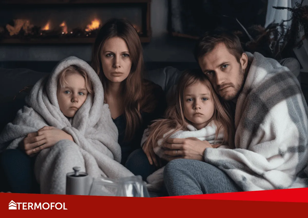 Source de chaleur d'urgence – comment chauffer votre maison en cas de panne de chauffage au gaz ou central ?