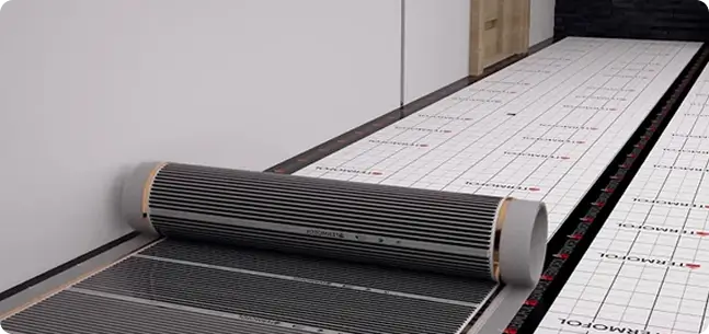 Installation of Termofol heating film